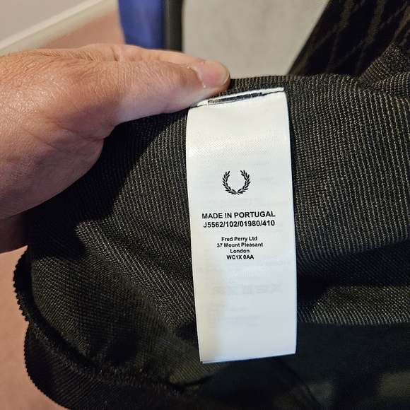 FRED PERRY Argyle Track Jacket - Picture 6 of 8